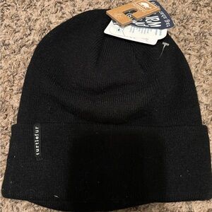 Turtle Fur Black Beanie Hat